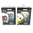 Lot of 2 Funko Pop! Enamel Pins 12 Rogue & 13 Storm Marvel X-Men Limited Edition