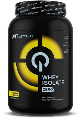 QNT Metapure Zero Carb Whey Isolate, 908 g Dose, Banana
