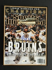 TIM THOMAS AUTO'D COMMERATIVE ISSUE SPORTS ILLUSTRATED MAGAZINE  JSA  AUTH.