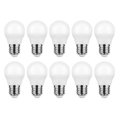 Modee E27 LED Kugellampe P45 7W 700lm 2700K Warmweiß 10 Stück