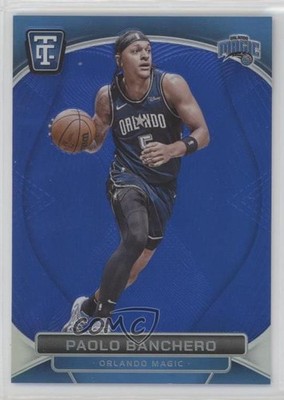 2024 Panini Totally Certified Blue Platinum Mirror 61/99 Paolo Banchero #130 e1e
