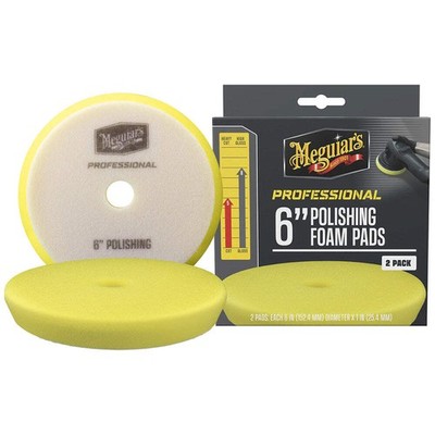 Meguiar's Professional 6'' Polishing Foam Pads *2-Pack [M6PFP2]