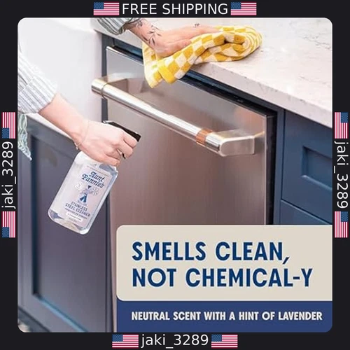 Aunt Fannie's Stainless Steel Cleaner Spray - Thumbnail 2
