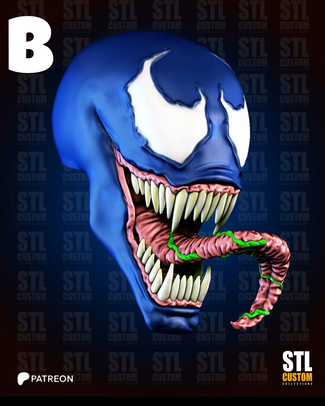 B