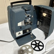 Vintage Tower Super Automatic 8mm PROJECTOR Model 584.92922 works 2-reels