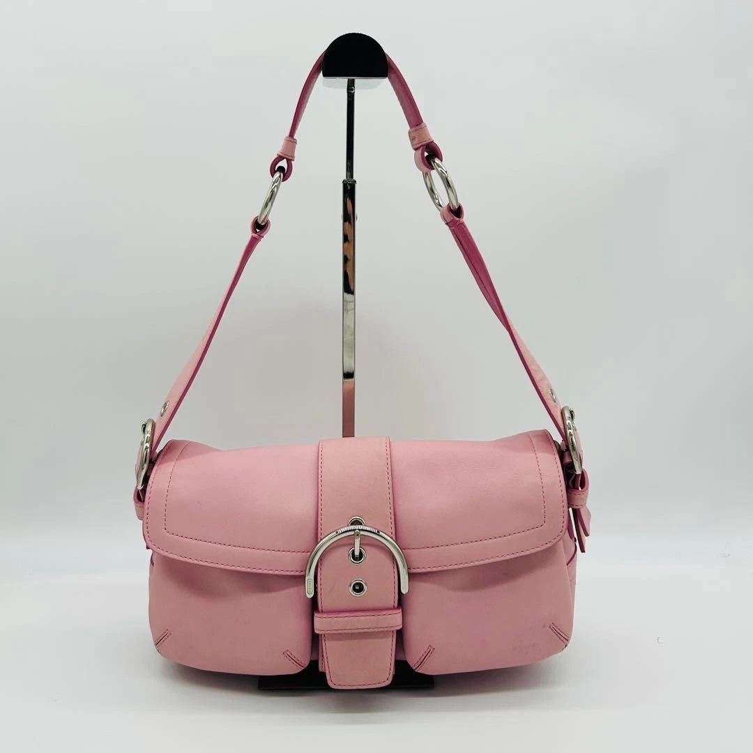 Coach Pink Soho Handbag for sale | eBay