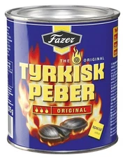 Fazer Tyrkisk Peber - Original - Finnish - Salty Licorice - Salmiakki -... 