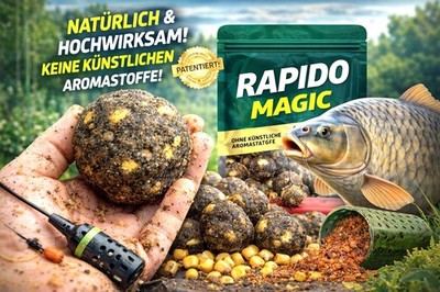 Lockfutter Angelfutter  Rapido Magic spez 10 kg   Karpfen  Rotaugen 2,65  /kg