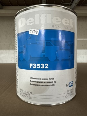 PPG Delfleet Evolution F3532 HS Permanent Orange Tinter, 3.78L, 1 Gal*FREE SHIP*