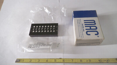 Mac Valves circuit bar base, 8 position, EBM44A-002A-08