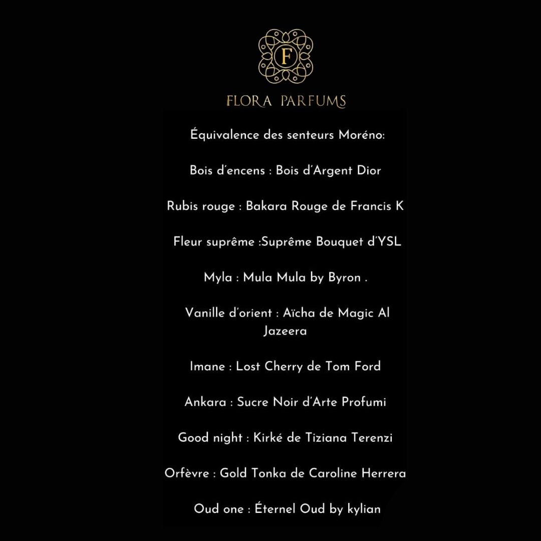 Extrait de parfum ANKARA Moreno haute concentration 50ml luxe - 2