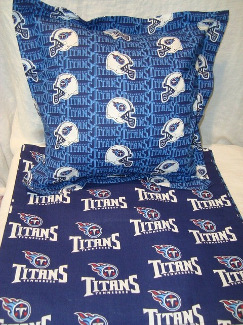 Tennessee Titans NFL 14" Cotton Fabric Throw Pillow/Cover &hellip;