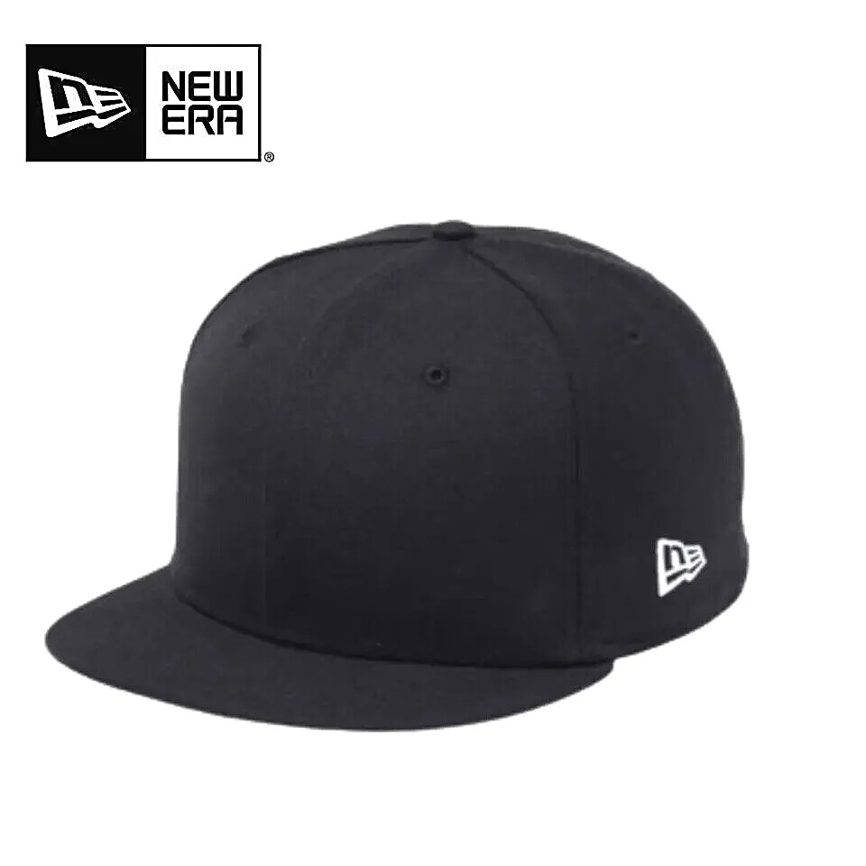 NUEVA ERA 506 MLB ÁRBITRO Gorra Lisa Negra Gorra Ajustada de Béisbol Unisex 13562270 Nueva