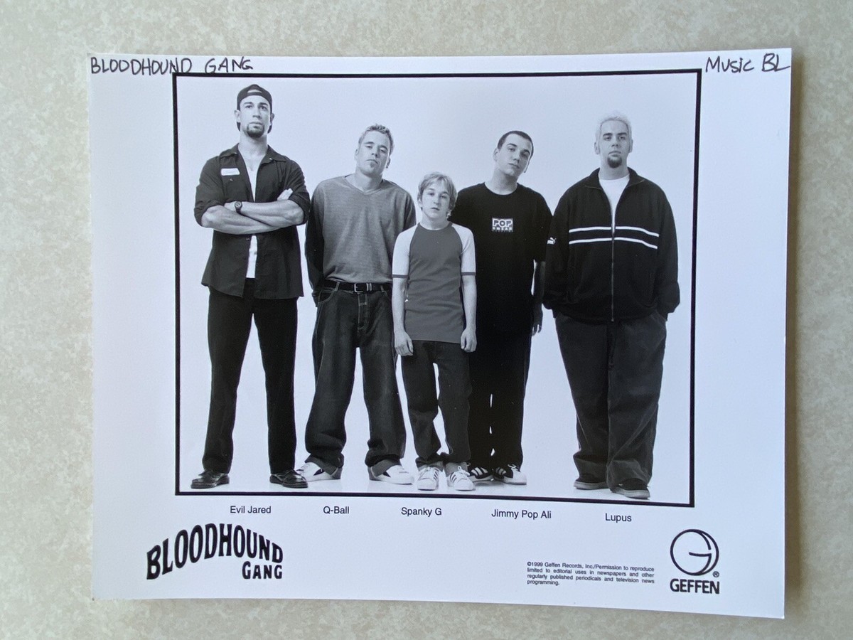 Bloodhound Gang Press Photo 8x10”. Jimmy Pop, Lupus, Geffen