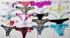 Lot 10 pcs Mixed Lace Underwear G String Thongs Panties T Back Lingerie OS S M L
