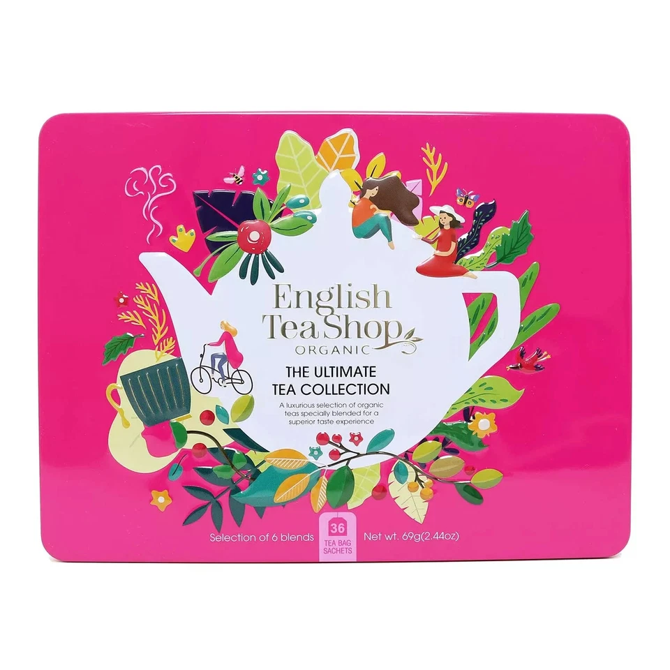 ETS - Tee-Kollektion in edler Metalldose "Ultimate", BIO, 36 Teebeutel - Bild 4 von 4