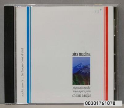 CD. Música para Piano. Aita Madina. Cristina Navajas             