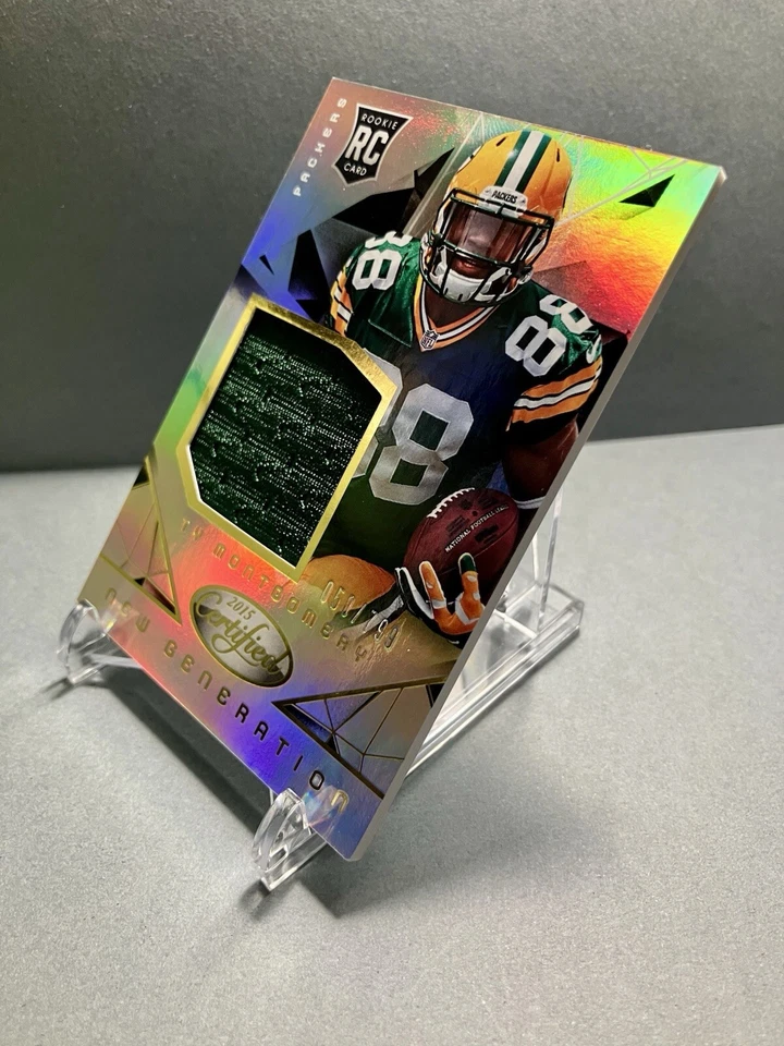 2015 TY MONTGOMERY Certified New Generation Fabric RC 050/799 Card# NG-TM - Image 3 of 4