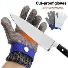 Cut Proof Stab Resistant Glove Stainless Steel Safety Metal Mesh Butcher Gloves