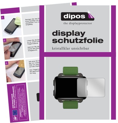 6x Schutzfolie für LEMFO LEM4 Smartwatch klar Displayschutzfolie Folie Display