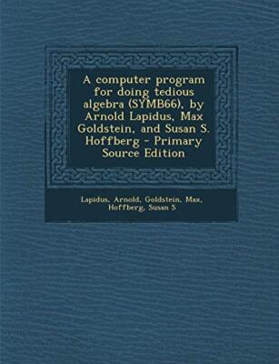 Lapidus - Ein Computerprogramm für langweilige Algebra SYMB66 von Ar - J555z