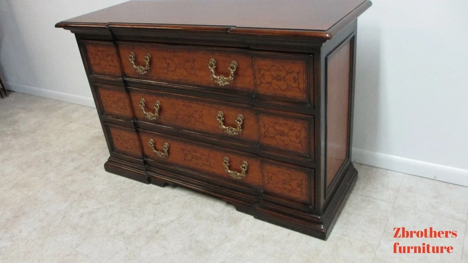 Theodore Alexander Brass Horse Italian Regency Chest Of Drawers Commode  Dresser - Image 3 of 4