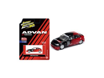 HONDA Civic - 1988 - ADVAN - Johnny Lightning 1:64 | eBay