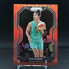 Kia Nurse 2021 Panini Prizm WNBA Red Prizms #'d /299 - Phoenix Mercury