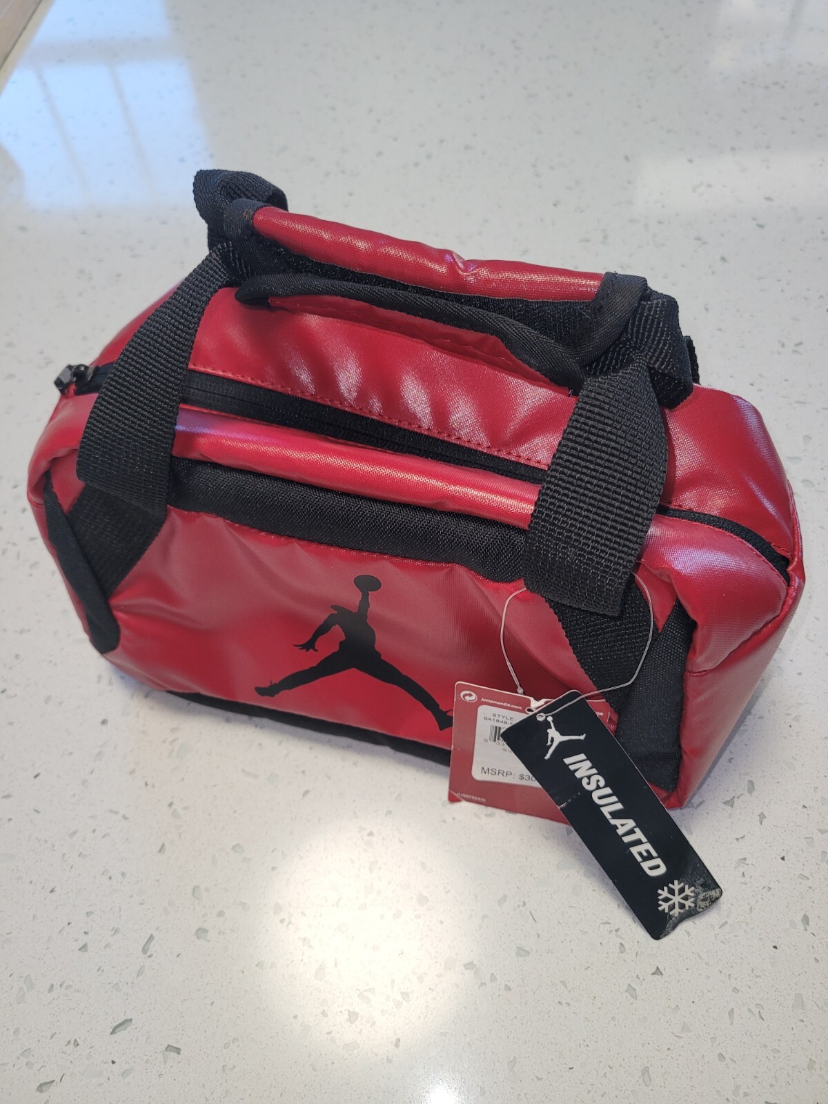 Jordan Jumpman Logo Small Carry Bag Shaving Bag Measures: 11 x 6 Vintage