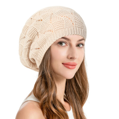 Knitted Crochet Turban Hijab Hat Women Lady Head Wrap Beanies Cap
