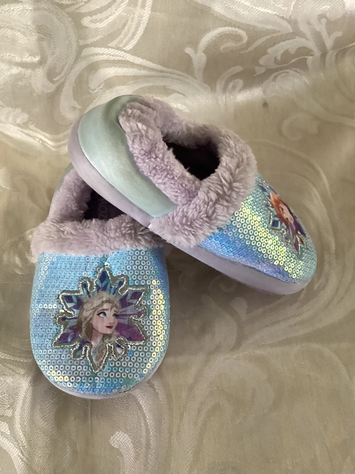 Zapatillas Frozen para niñas pequeñas púrpura/azul - talla. XL (11-12). Foto 2 de 4