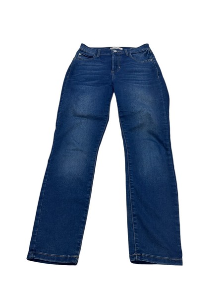 Guess Womens 1981 Blue Crop Skinny Jeans Size 25 Good Condition
