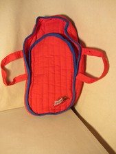 Pound Puppies Carrier Tote Bag Red w/Blue Trim 1985 / 1986 Vintage