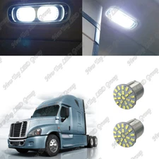 2x 1156 Interior LED Bulbs For 2008-2017 Freightliner Cascadia Sleeper Cab Light