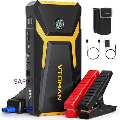  V8 Pro 3000A Jump Starter, Car Battery Charger Jump Starters for Up 8.5L Gas 
