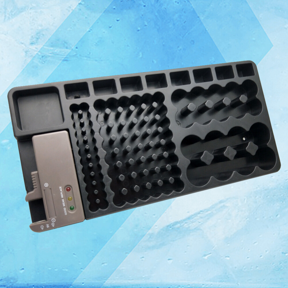 Rechargeable Batteries Battery Organizer for Electronics Storage Solution-image
