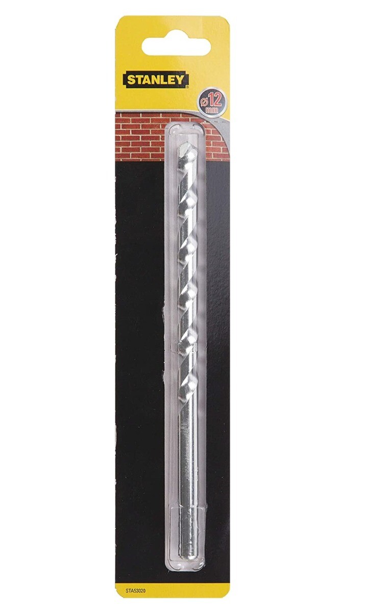 STANLEY - PUNTA DA TRAPANO PER MURO 12mm X 200MM