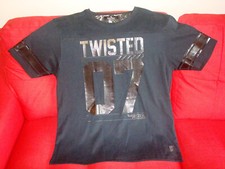Twisted Soul Mens Black T shirt, Size XXL, 100% cotton, Extra Extra Large
