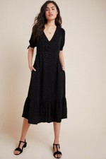 New Anthropologie Maeve Eudora Midi Dress size 2 MSRP: $148