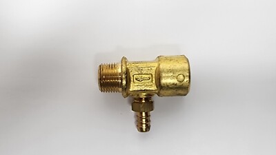 Mecline MV410 1.6MM Fixed Pressure Washer Chemical Injector 3/8'' F x 3/8'' M