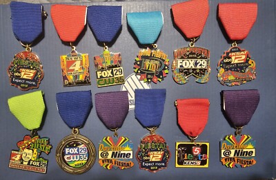 Bundle Fiesta Medals KSAT KABB FOX29 WOAI KENS 5 San Antonio 12 Total