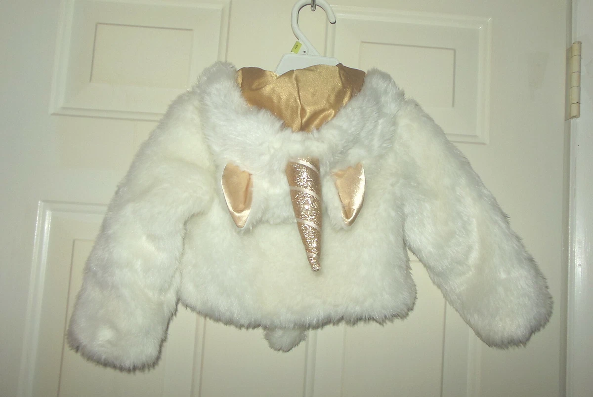 White faux clearance fur jacket girls