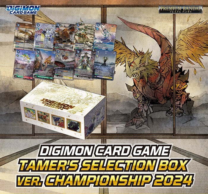 DIGIMON TCG Tamer'S Selection Box Ver. Championship 2024 ENGLISH Ready to Ship