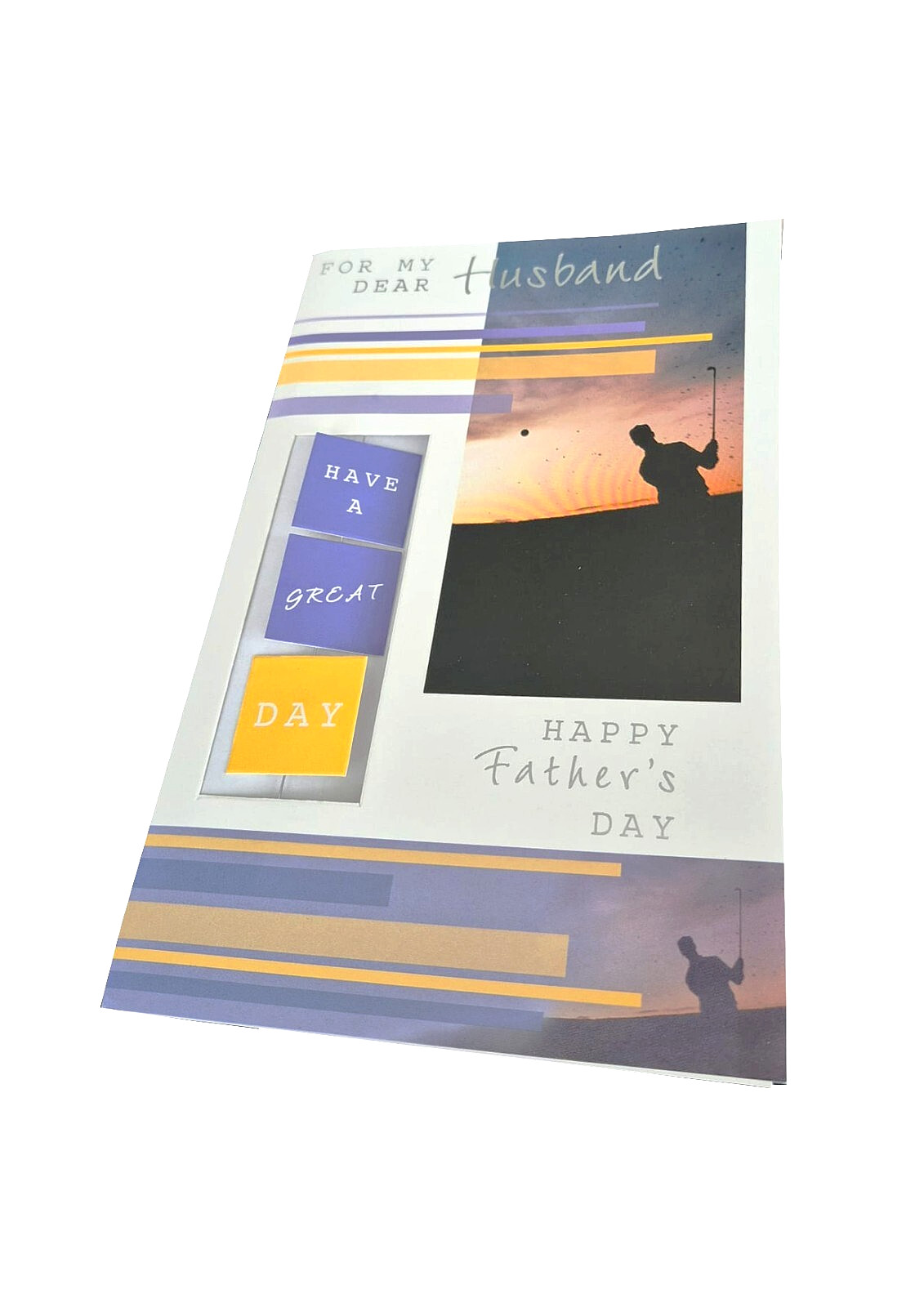 Father's Day Card for Golfing Husband Have a Great Day Golfer