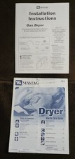 Maytag gas Dryer instruction manual model SDG3606AWW