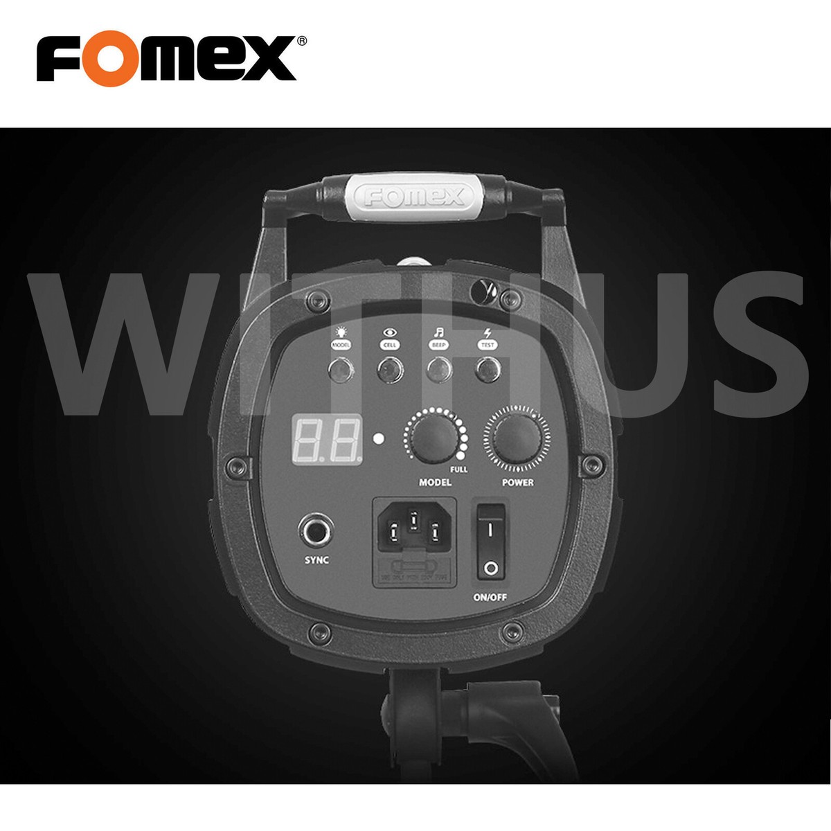 Fomex E600 Strobe Studio Flash Lamp 600w 5,500k LED Light AC 220V