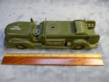 1/18 SCALE MARX GREEN ANTI-AIRCRAFT FIRE CONTROL UNIT NO.12-SOLD FOR PARTS ONLY