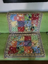 2 The Company Store Cotton Standard Pillow Shams Yellow Cecilia