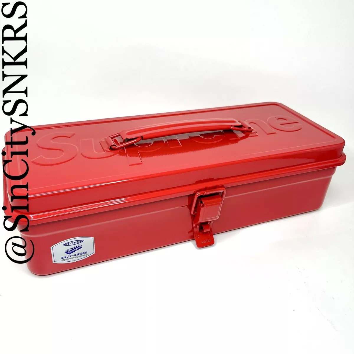 Supreme TOYO Steel T-320 Toolbox 赤-