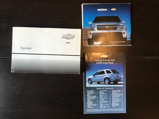 Chevrolet equinox manual